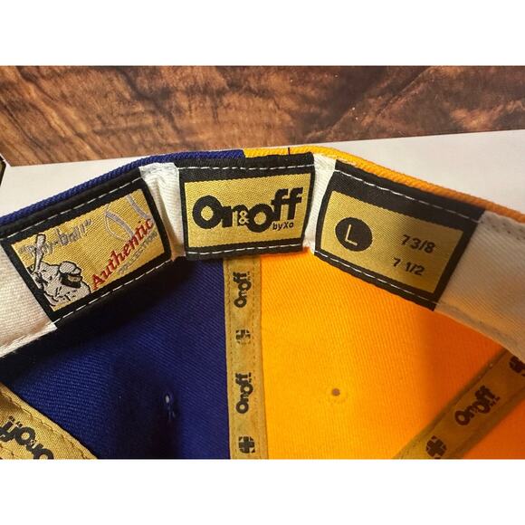 Brazil Brazilian Embroidered Cap Hat. On&off by XO. 20SIX06, 100% Wool. 7 3/8 - Picture 7 of 8